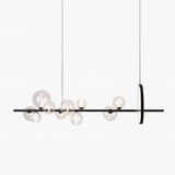 Mita Curated Mouth-Blown Frosted Glass Chandelie – Mouth-Blown Frosted Glass Chandelier