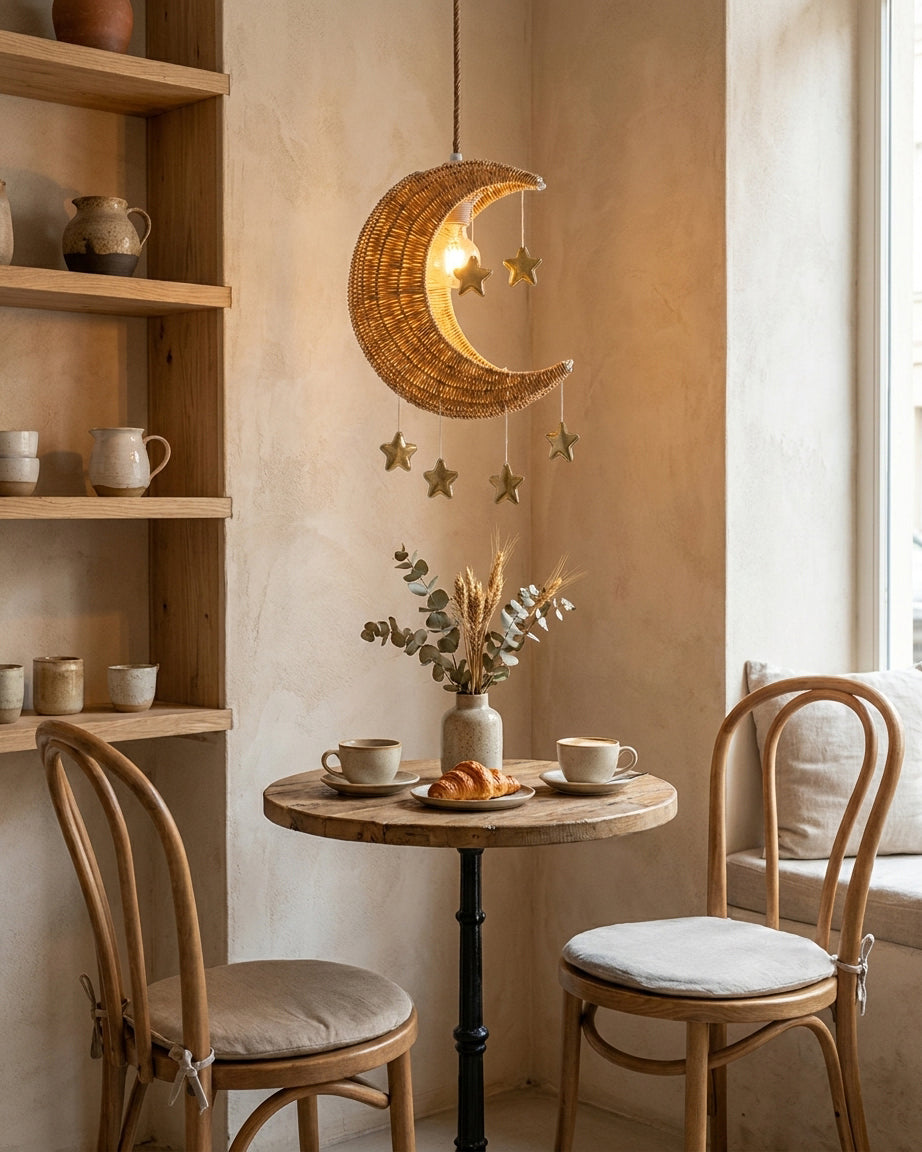 Mivora Star Pendant Light – Ambient Illumination in Luxury Interior Setting View 8