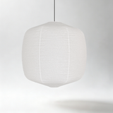 Miyori Paper Curated Washi Paper Pendant Light – Dia 60cm x H 58cm ∅ 23.6 x H 22.8 finish configuration #1 #2