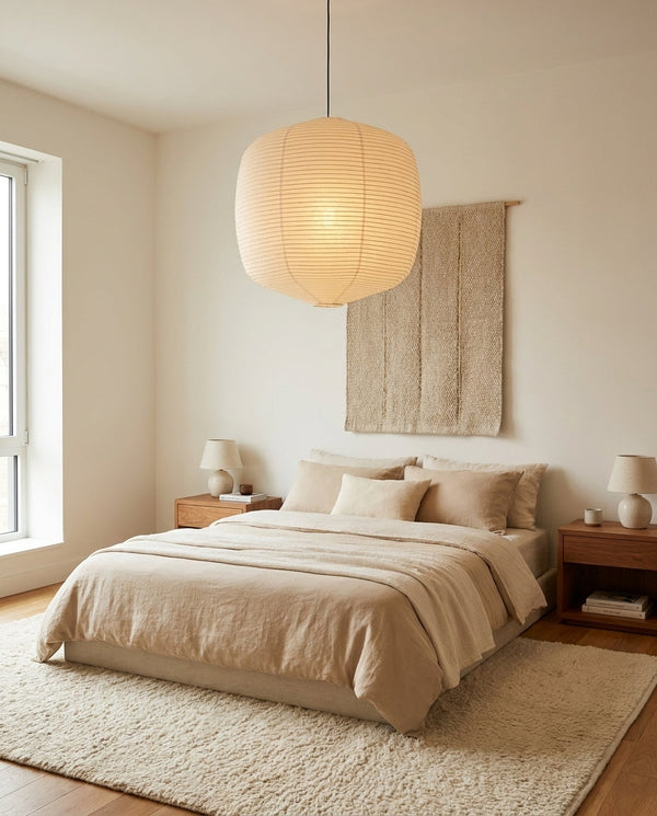 Miyori Paper Curated Washi Paper Pendant Light