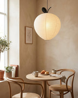 Mizuna Curated Washi Paper Pendant Light – architectural ceiling profile