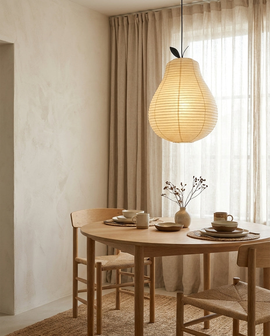 Mizuna Curated Washi Paper Pendant Light