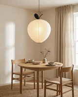 Mizuna Curated Washi Paper Pendant Light – structural canopy joint detail