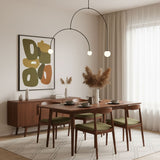 Modern Mobile Chandelier – Handcrafted Material Texture and Detail View
