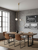 Modern Mobile Chandelier – Ambient Illumination in Luxury Interior Setting View 4
