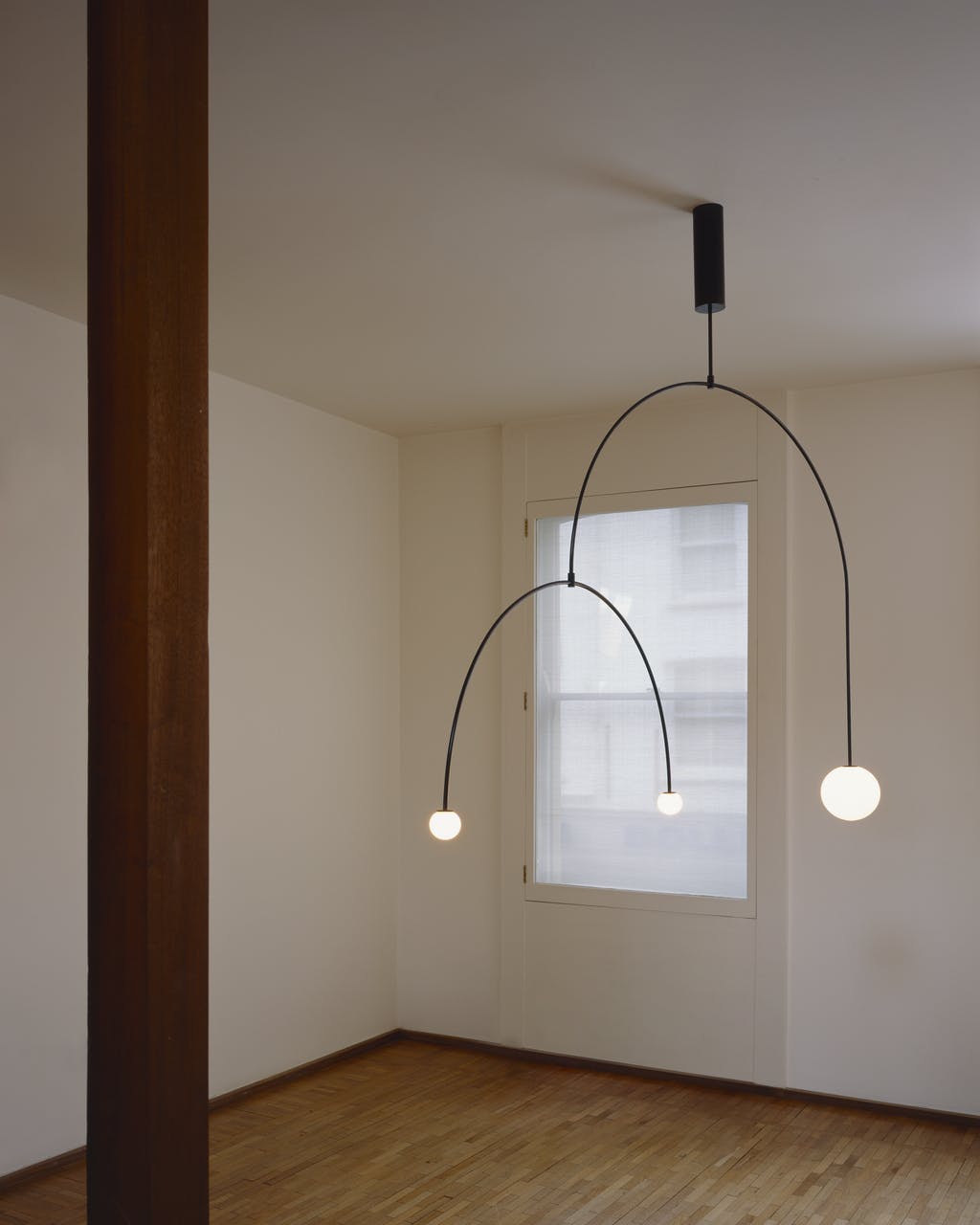 Modern Mobile Chandelier – Ambient Illumination in Luxury Interior Setting View 11