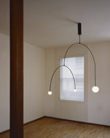 Modern Mobile Chandelier – Ambient Illumination in Luxury Interior Setting View 11