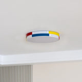 Modavio Curated Optical Acrylic Flush Mount Ceil – structural canopy joint detail