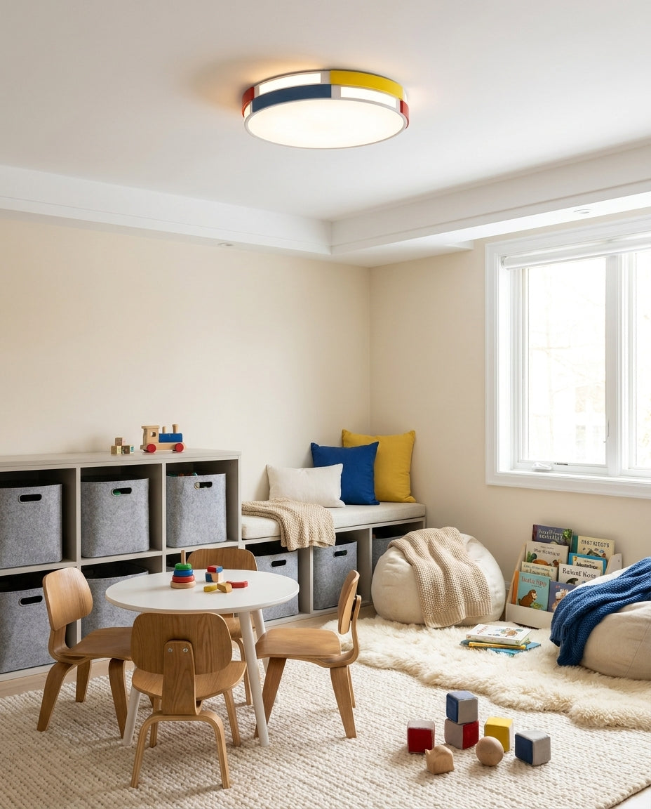 Modavio Curated Optical Acrylic Flush Mount Ceil – architectural ceiling profile
