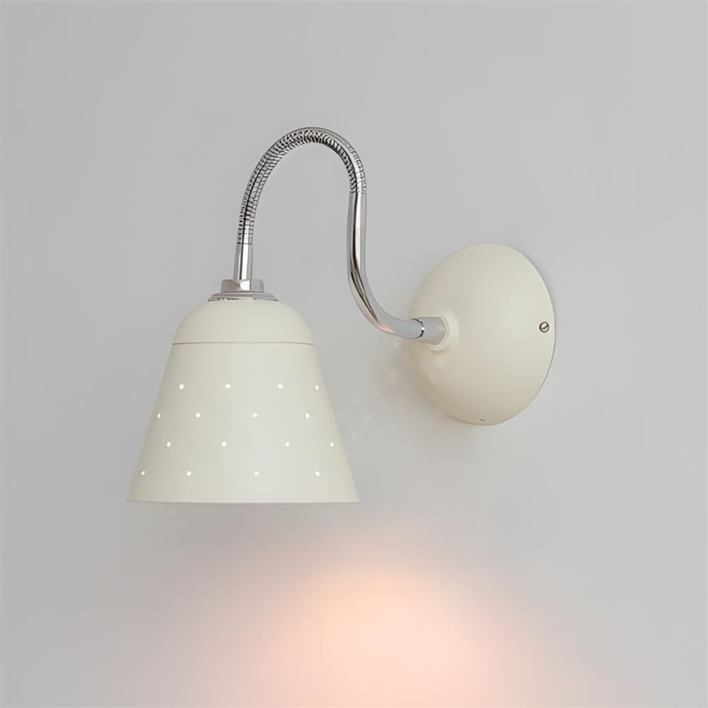 Modica Curated Iron & Glass Wall Sconce – W 16.5cm x H 25cm  W 6.5 x H 9.8 finish configuration