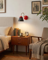 Modica Curated Iron & Glass Wall Sconce – handcrafted surface texture