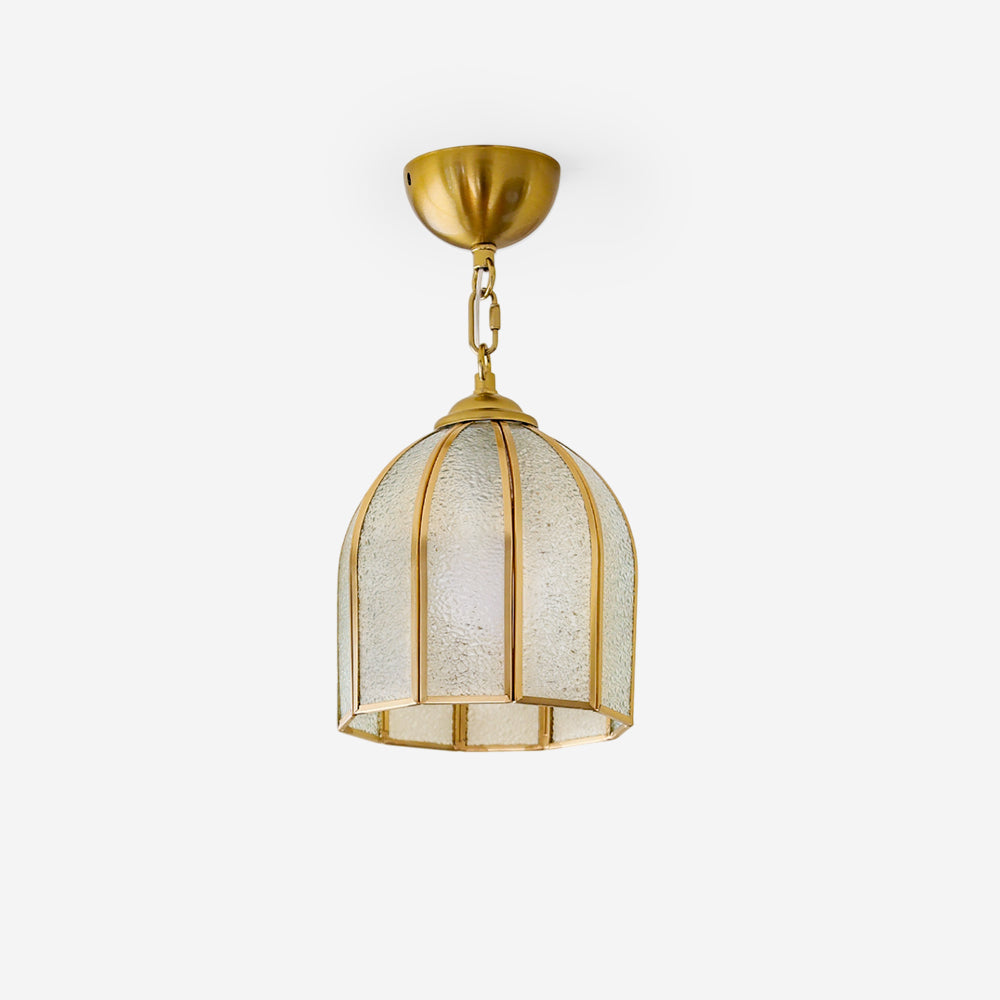 Moire Curated Mouth-Blown Frosted Glass Flush Mo – Mouth-Blown Frosted Glass Flush Mount Ceiling Light