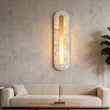 Spanish Alabaster Wall Lamp View 5 | Mokat Alabaster Wall Lamp | JINSHE | JINSHE