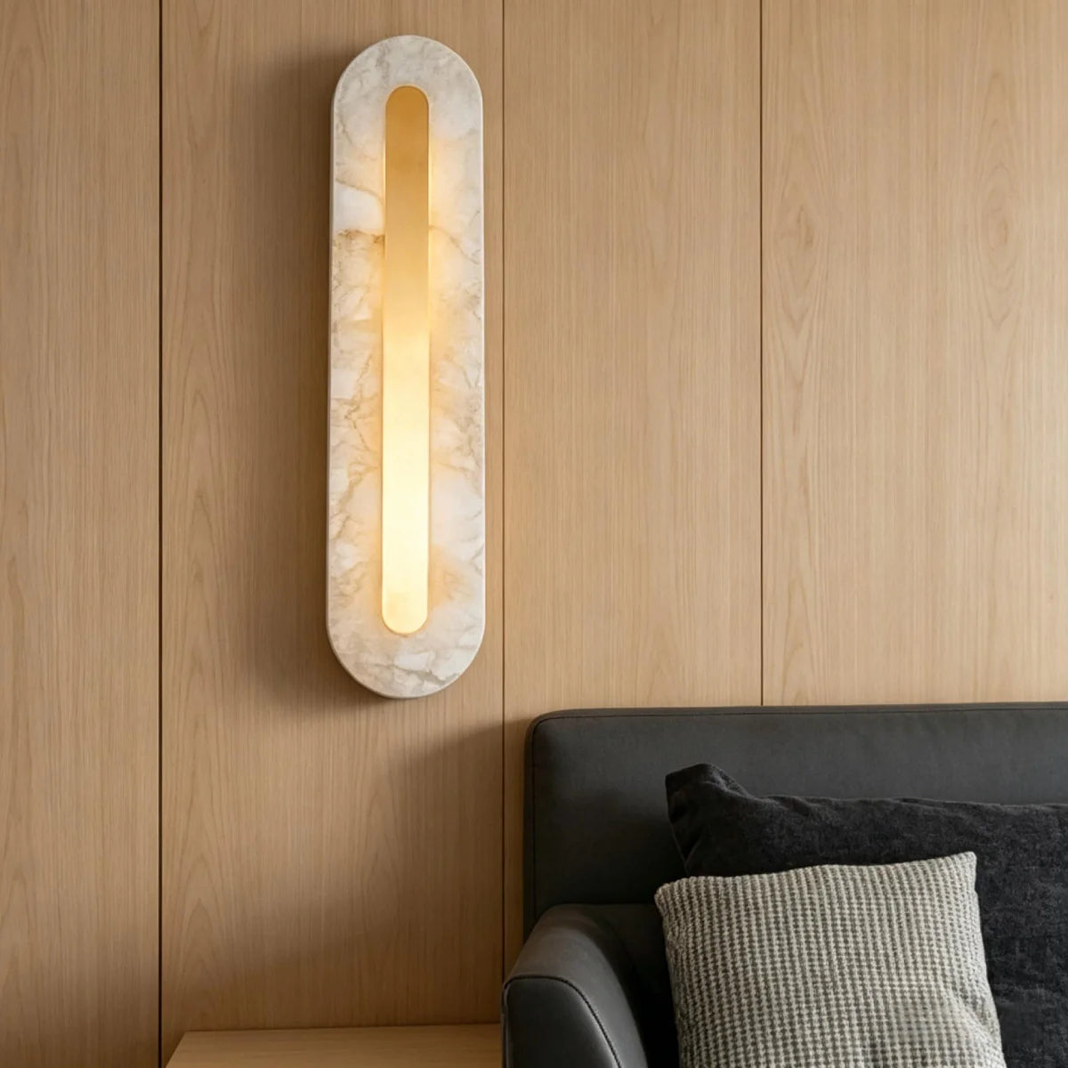 Spanish Alabaster Wall Lamp View 10 | Mokat Alabaster Wall Lamp | JINSHE | JINSHE