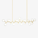 Molecular Glass Balls Chandelier – Handcrafted Architectural Luxury Lighting Fixture