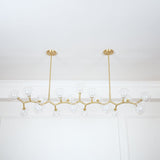 Molecular Glass Balls Chandelier – Ambient Illumination in Luxury Interior Setting View 7