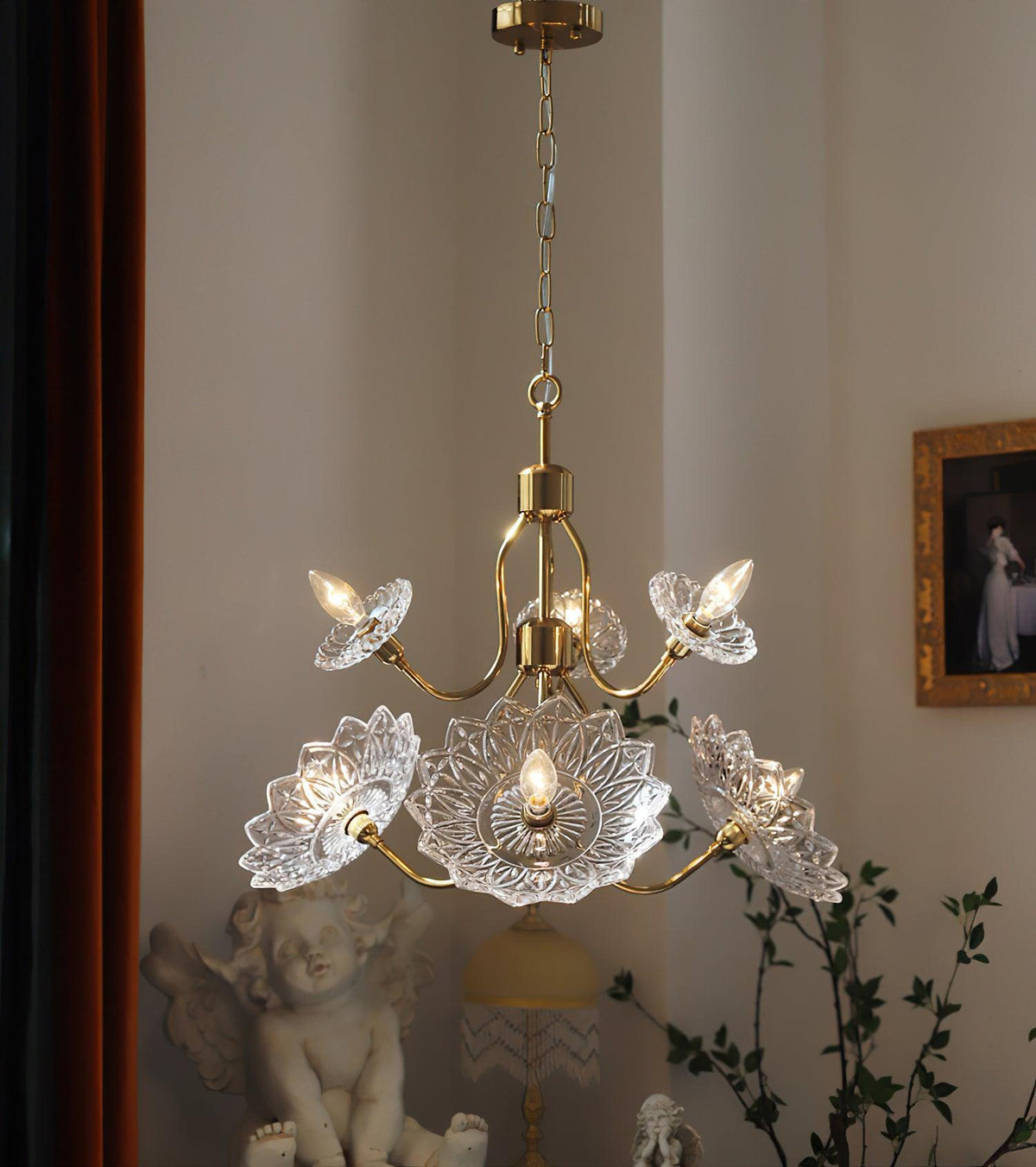 Monique Lhuillier Chandelier – Ambient Illumination in Luxury Interior Setting View 14