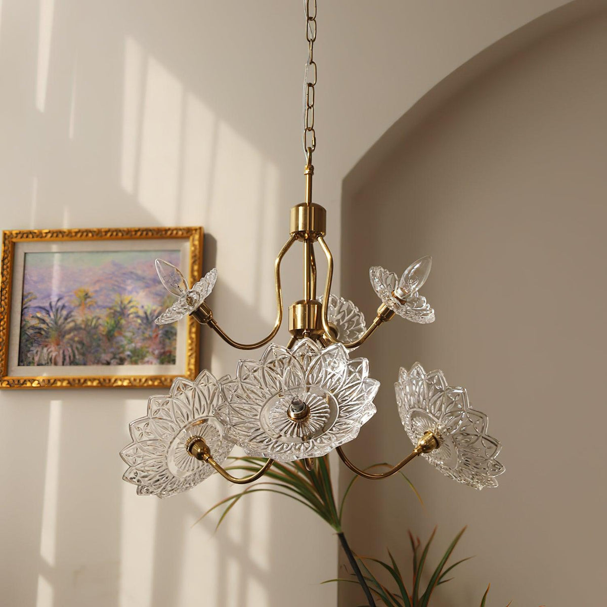 Monique Lhuillier Chandelier – Ambient Illumination in Luxury Interior Setting View 7