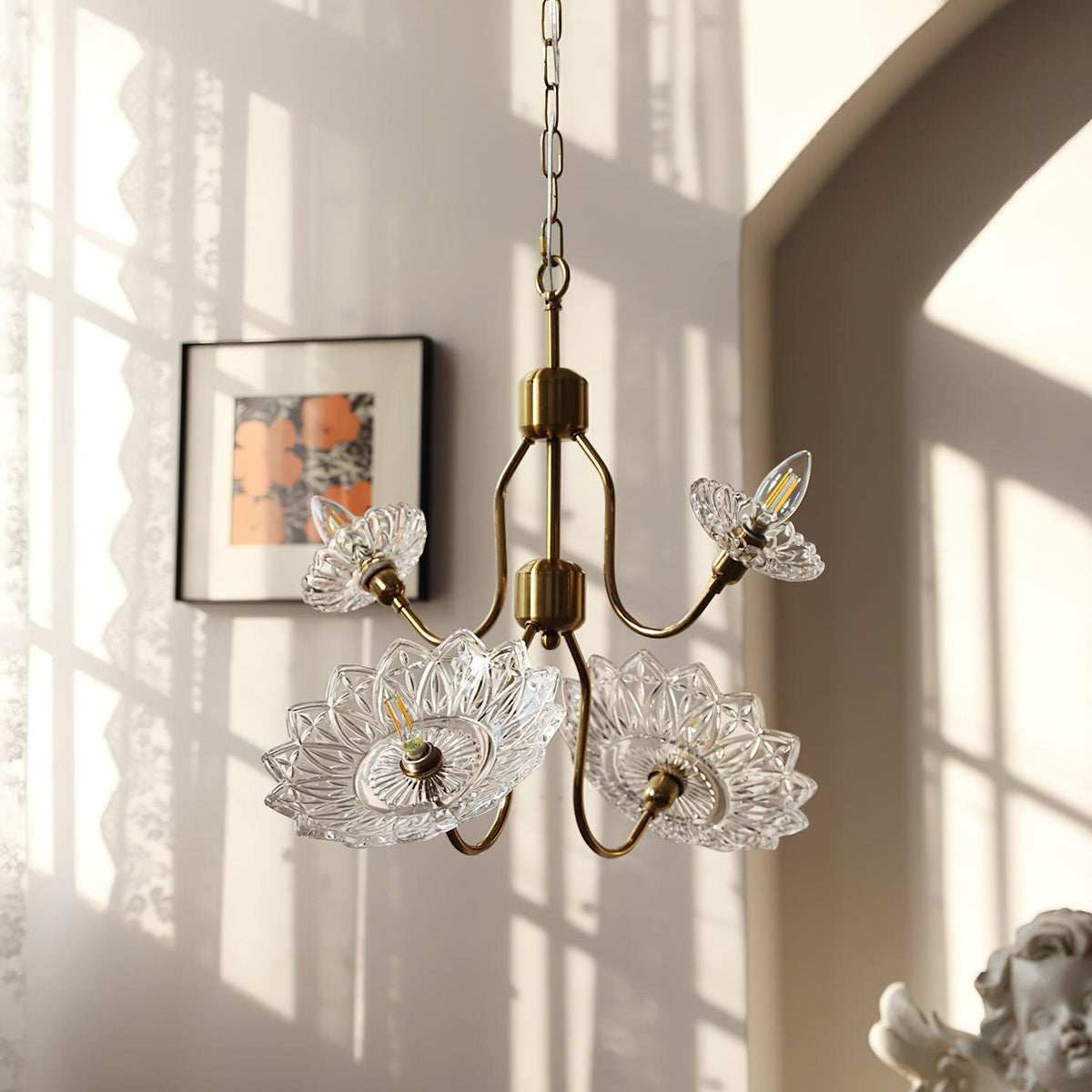 Monique Lhuillier Chandelier – Ambient Illumination in Luxury Interior Setting View 8