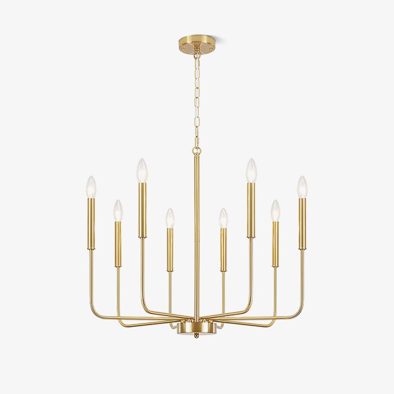 Modern Monroe Chandelier – Handcrafted Architectural Luxury Lighting Fixture