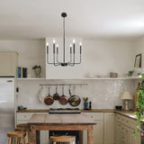 Modern Monroe Chandelier – Ambient Illumination in Luxury Interior Setting View 6