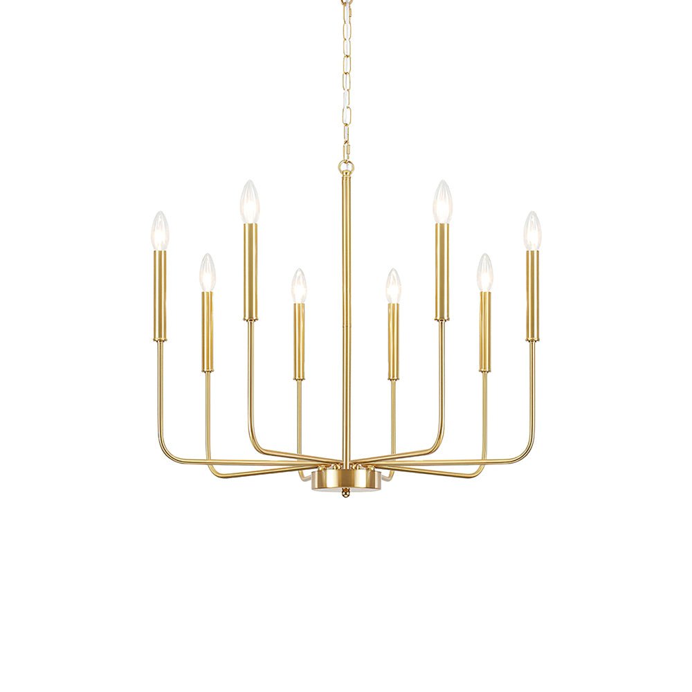 Modern Monroe Chandelier – Ambient Illumination in Luxury Interior Setting View 11