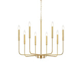 Modern Monroe Chandelier – Ambient Illumination in Luxury Interior Setting View 11