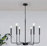 Modern Monroe Chandelier – Ambient Illumination in Luxury Interior Setting View 12