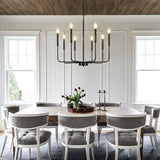 Modern Monroe Chandelier – Handcrafted Material Texture and Detail View