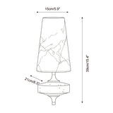 Montera Alabaster Curated Alabaster Wall Sconce – macro detail view