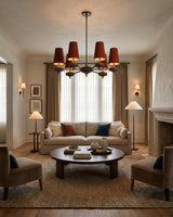 Montera Curated Solid Hardwood Chandelier – macro detail view #1