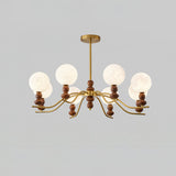 Moonlit Globe Chandelier – Ambient Illumination in Luxury Interior Setting View 18