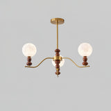 Moonlit Globe Chandelier – Ambient Illumination in Luxury Interior Setting View 16