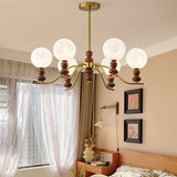 Moonlit Globe Chandelier – Ambient Illumination in Luxury Interior Setting View 11