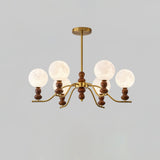 Moonlit Globe Chandelier – Ambient Illumination in Luxury Interior Setting View 17
