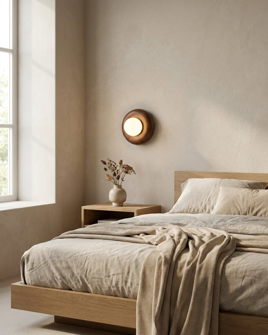 Morvio Pop Curated Mouth-Blown Frosted Glass Wal