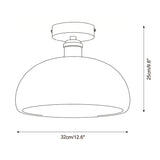 Moss Glow Alabaster Semi- Curated Alabaster Flus – illuminated warm ambiance setting