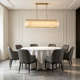 Spanish Alabaster Chandelier View 8 | Muben Bar Alabaster Chandelier | JINSHE | JINSHE