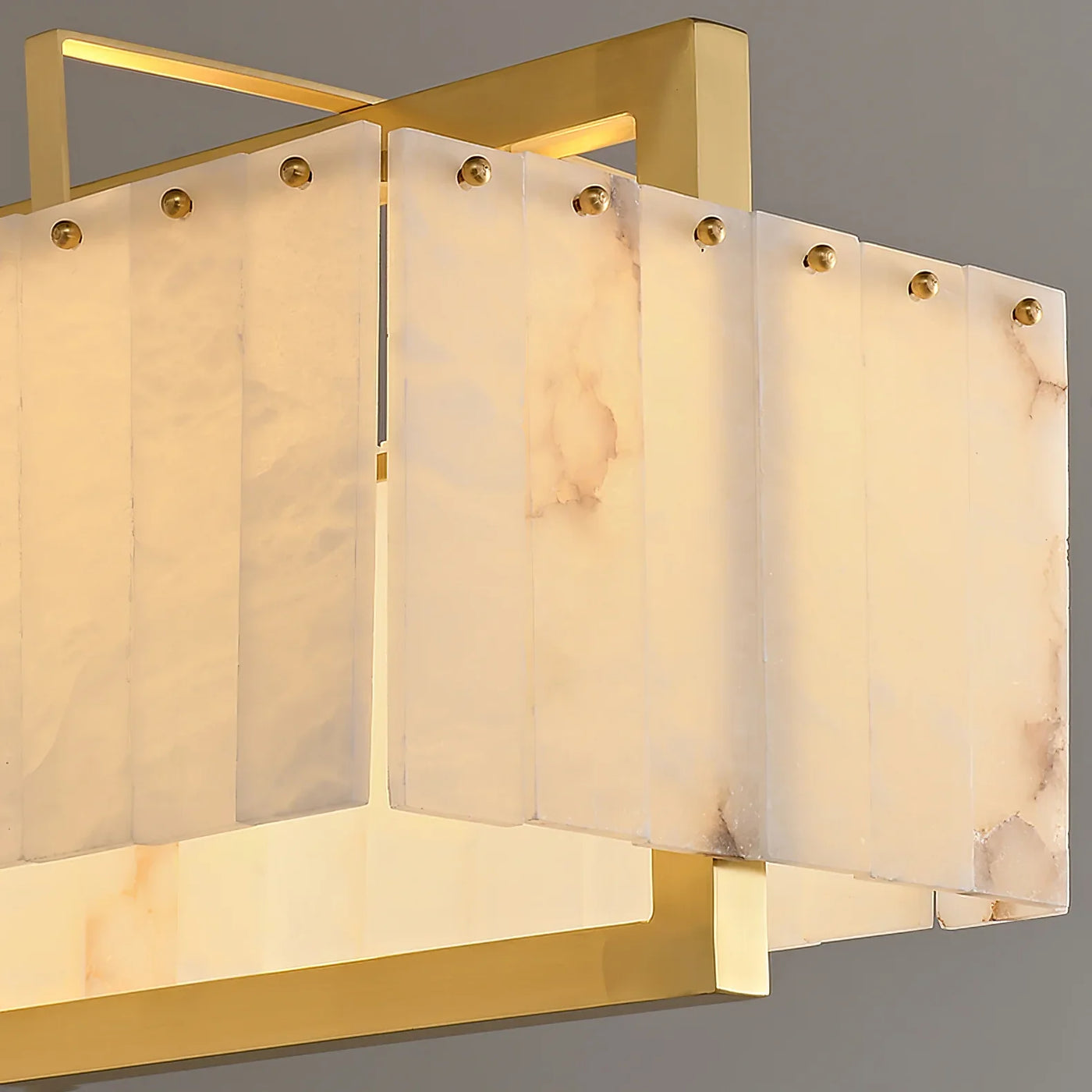 Spanish Alabaster Chandelier View 10 | Muben Bar Alabaster Chandelier | JINSHE | JINSHE