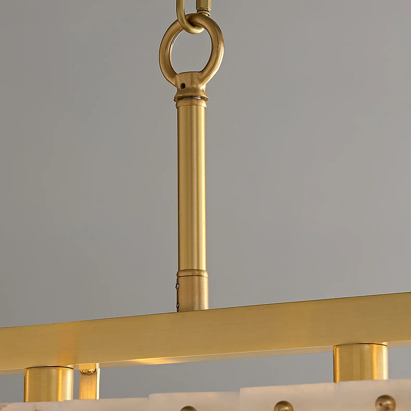 Spanish Alabaster Chandelier View 12 | Muben Bar Alabaster Chandelier | JINSHE | JINSHE