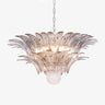 Glass Palmette Chandelier