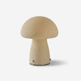 Muresta Curated Mouth-Blown Frosted Glass Table – Mouth-Blown Frosted Glass Table Lamp
