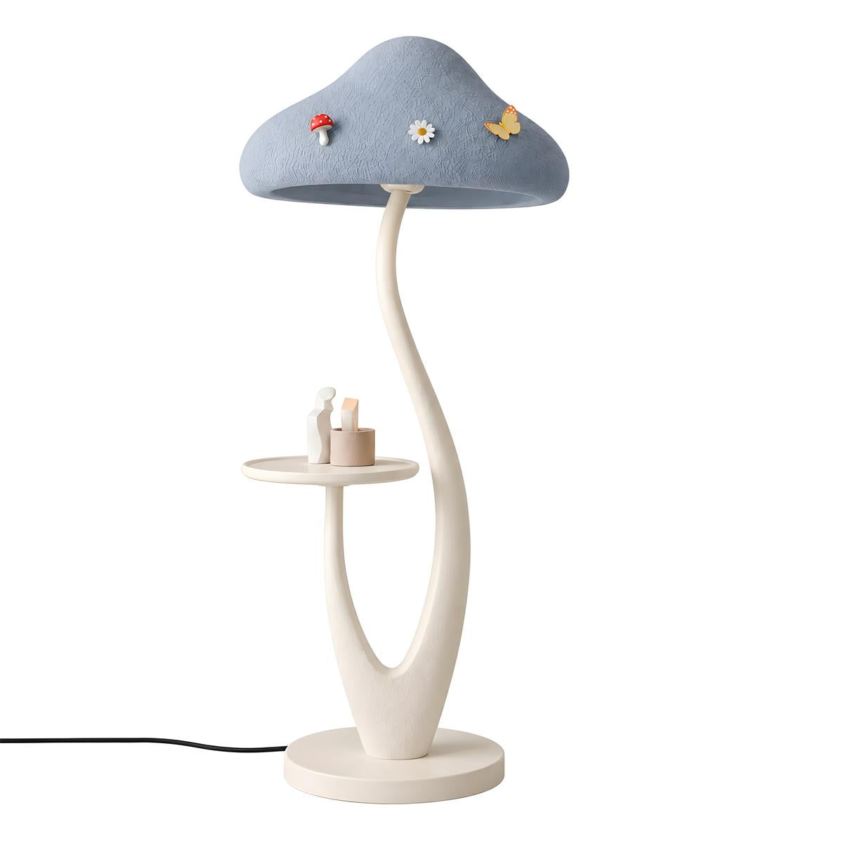 Mushora Floor Curated Iron & Glass Floor Lamp – W 40cm x H 145cm  W 15.7 x H 57 finish configuration #1