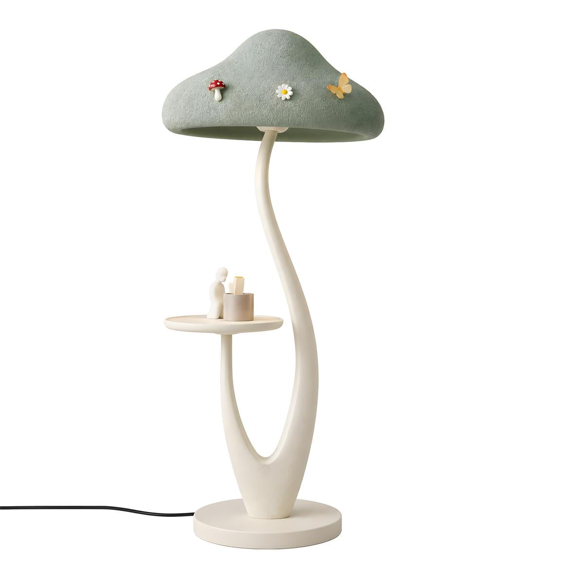 Mushora Floor Curated Iron & Glass Floor Lamp – W 40cm x H 145cm  W 15.7 x H 57 finish configuration