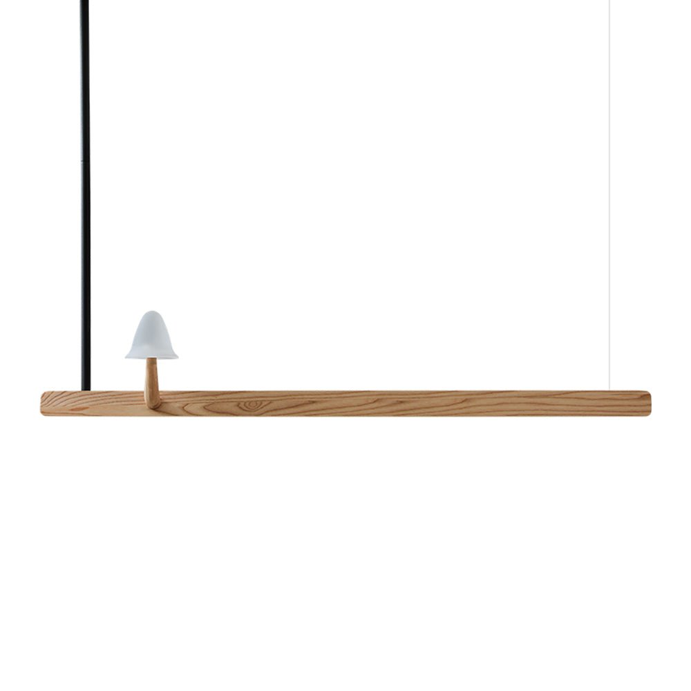 Mushroom Beam Chandelier – Ambient Illumination in Luxury Interior Setting View 15