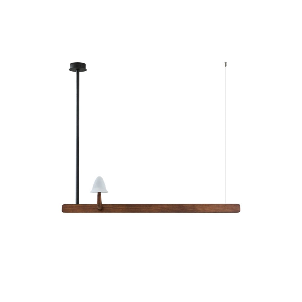 Mushroom Beam Chandelier – Ambient Illumination in Luxury Interior Setting View 10