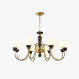 Mushroom Cap Chandelier – Handcrafted Architectural Luxury Lighting Fixture