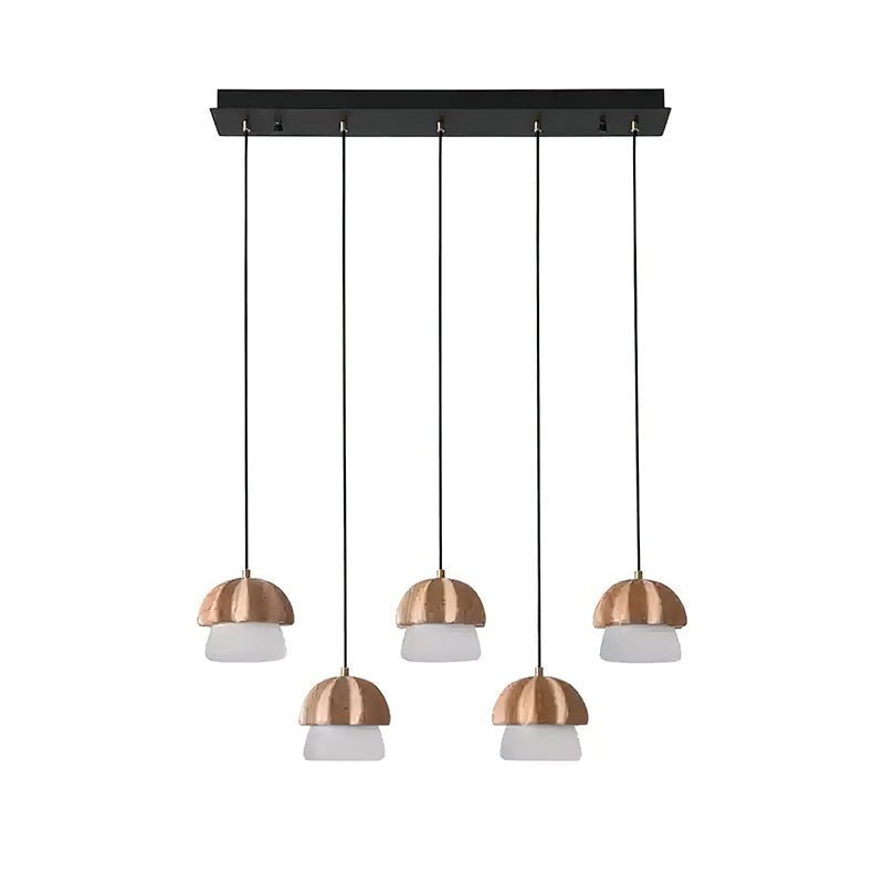Mushroom Cluster Chandelier – Ambient Illumination in Luxury Interior Setting View 13