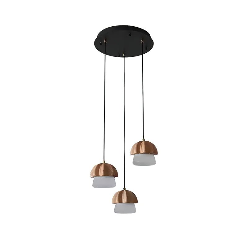 Mushroom Cluster Chandelier – Ambient Illumination in Luxury Interior Setting View 14