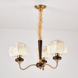 Mushroom Fabric Chandelier – Ambient Illumination in Luxury Interior Setting View 8